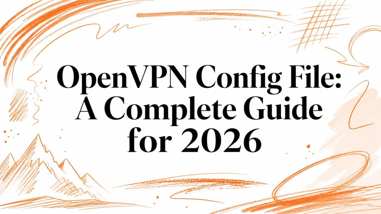 OpenVPN Config File: A Complete Guide for 2026