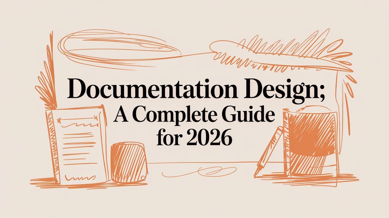 Documentation Design: A Complete Guide for 2026