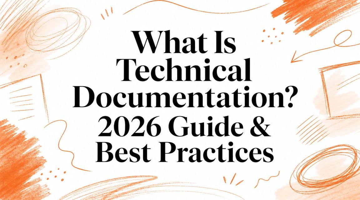 What Is Technical Documentation? 2026 Guide & Best Practices