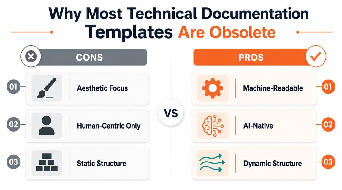 Why Most Technical Documentation Templates Are Obsolete
