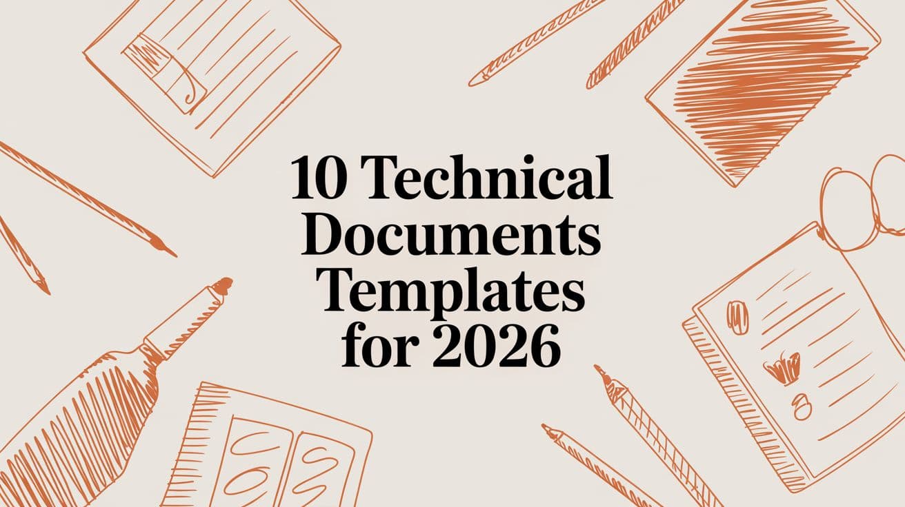 10 Technical Documents Templates for 2026