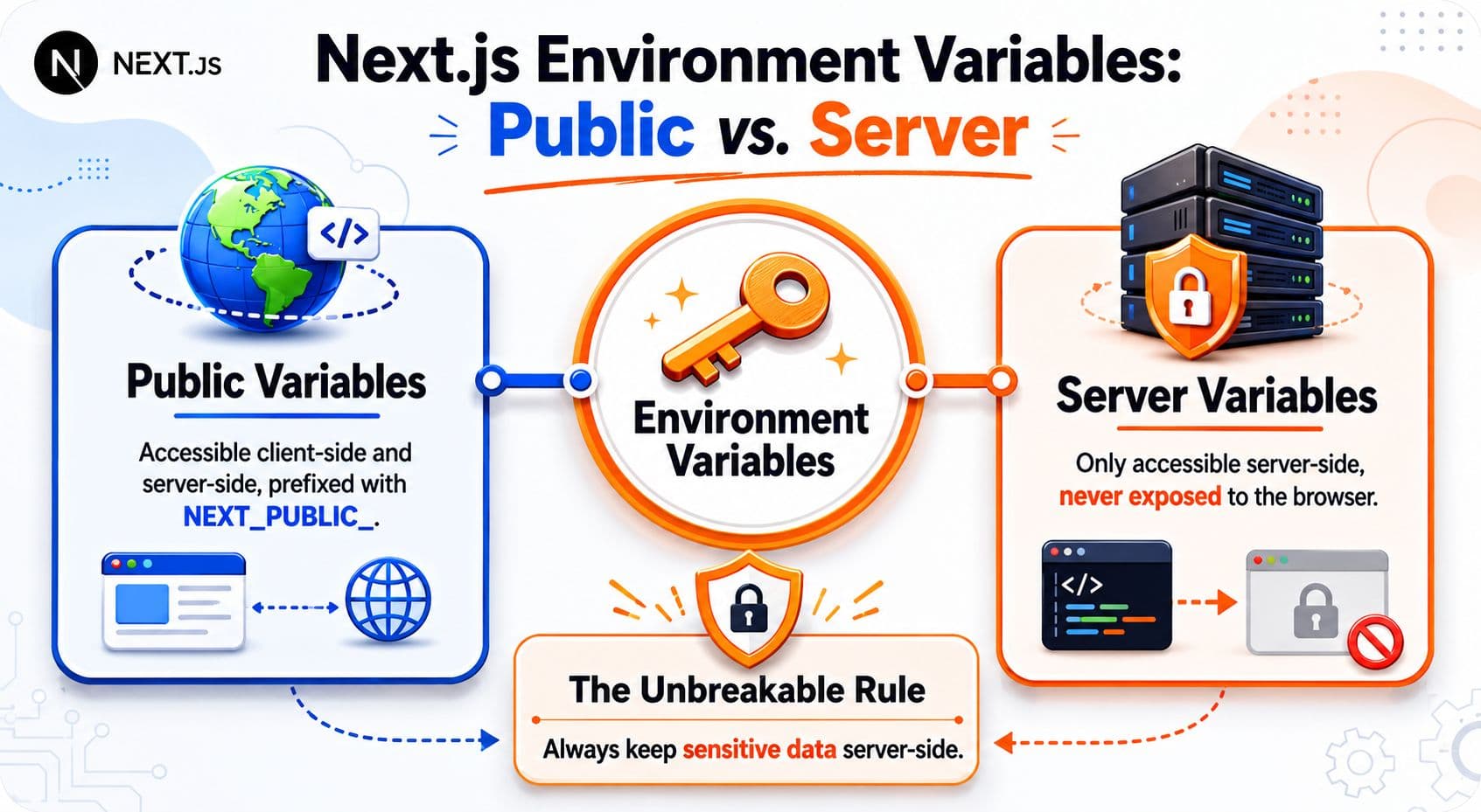 The Unbreakable Rule Public vs Server Variables