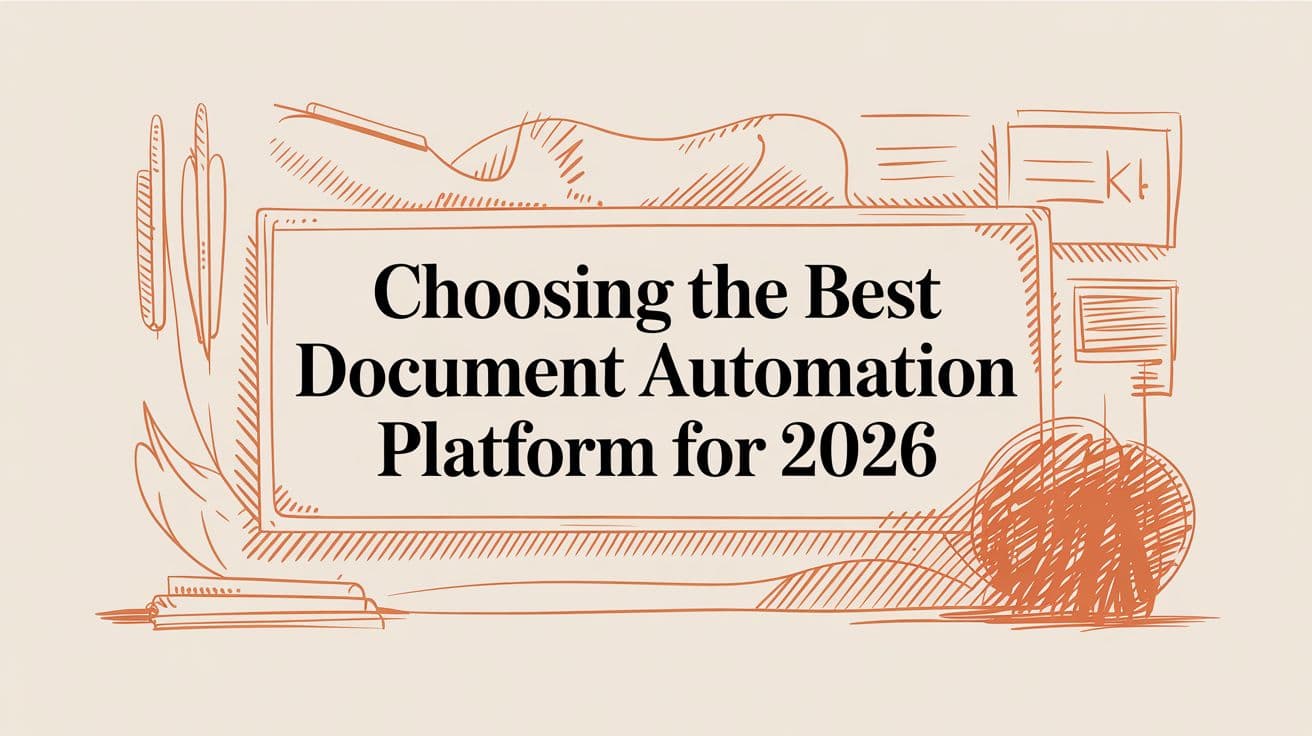 Choosing the Best Document Automation Platform for 2026