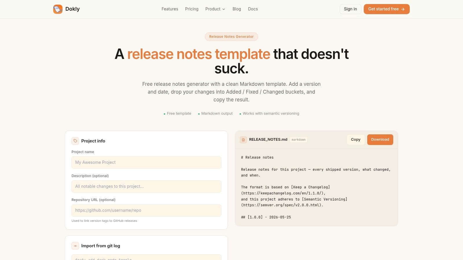 Free Release Notes Generator & Template, Software Releases